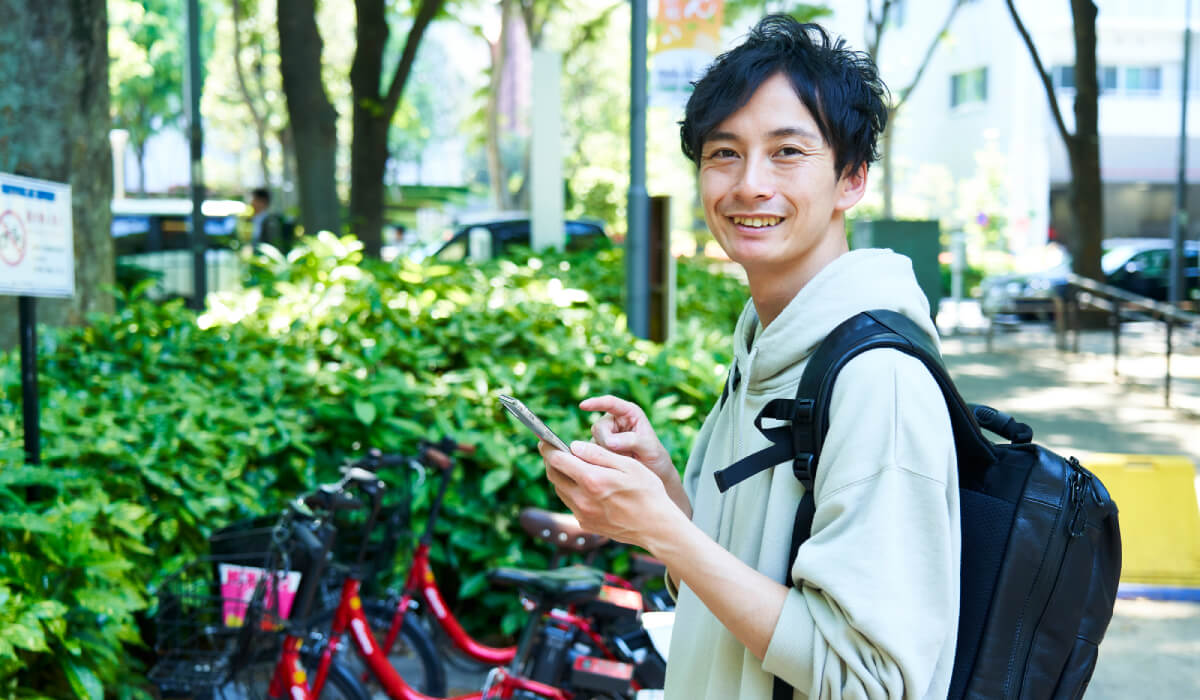 シェアサイクル事業の仕組み